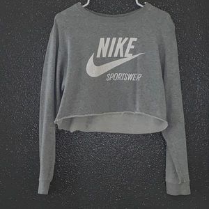 Nike cropped crew neck
